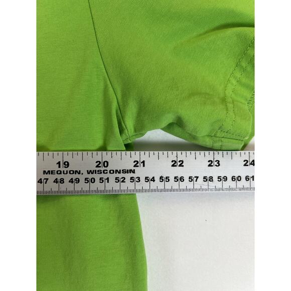 Create 2MRW Shirt Mens XL Green Always Hungry Graphic Tee Cotton Spandex Trendy - Picture 5 of 6